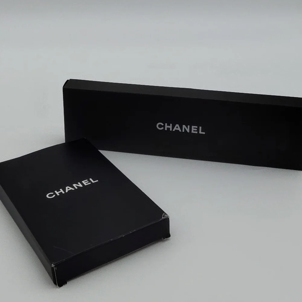 CHANEL Japan Exclusive Stationery Desk Set Notebook Pencils Ruler Boxes NIB